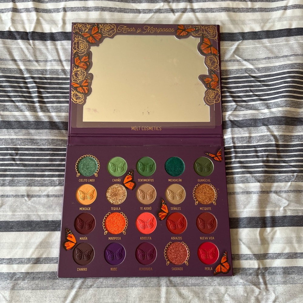 Melt Cosmetics Amor Y Mariposas Pressed Pigments Palette
